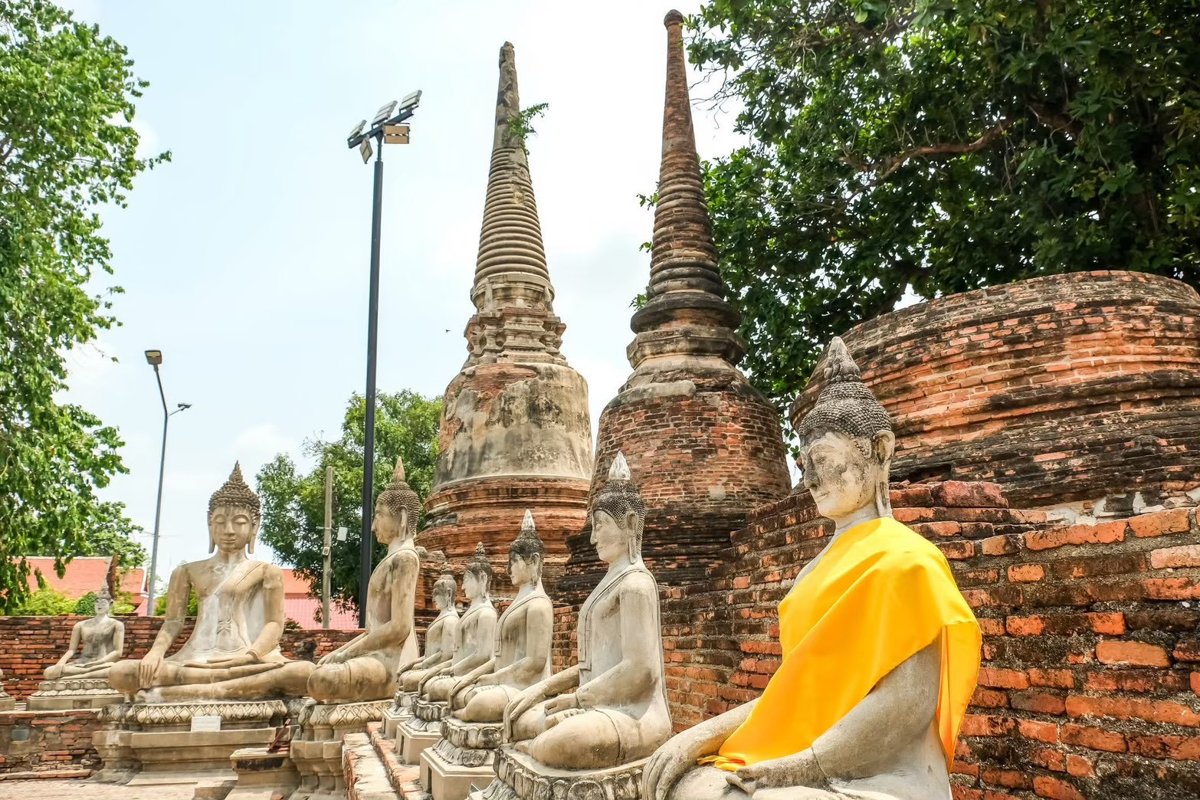 Abend in Ayutthaya