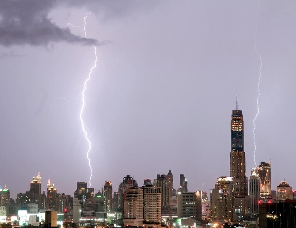 Meteo in Thailandia fino al 7 ottobre: forti piogge a Bangkok e Pattaya, onde oltre i 2 metri
