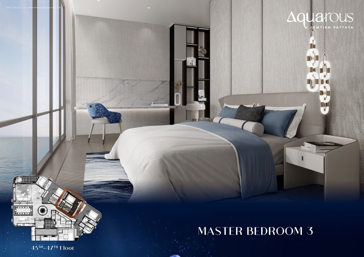 Aquarous Jomtien Pattaya, Пентхаус