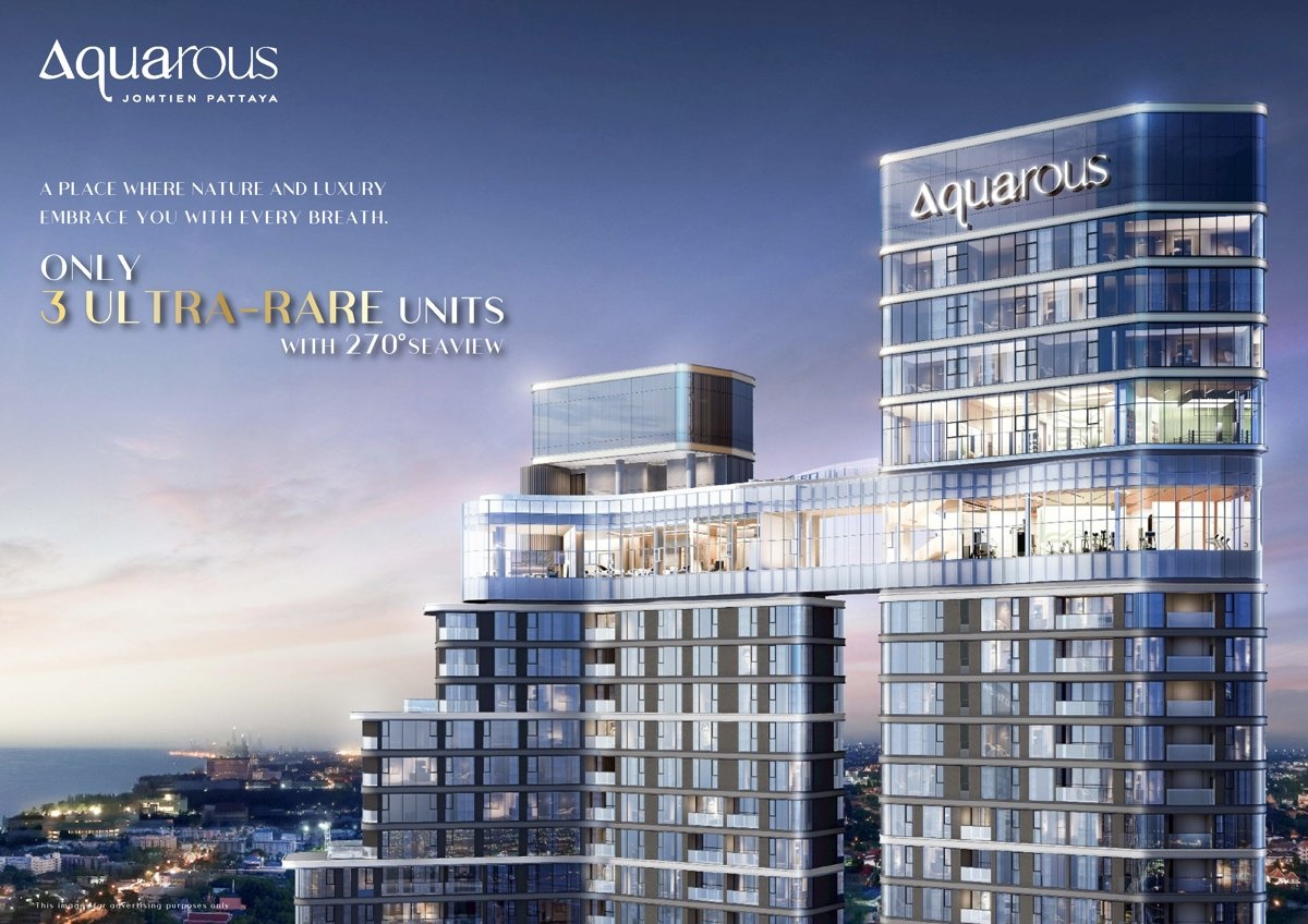 Aquarous Jomtien Pattaya, Пентхаус