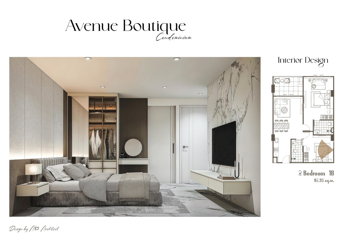 Avenue Boutique Condominium, 2-Zimmer