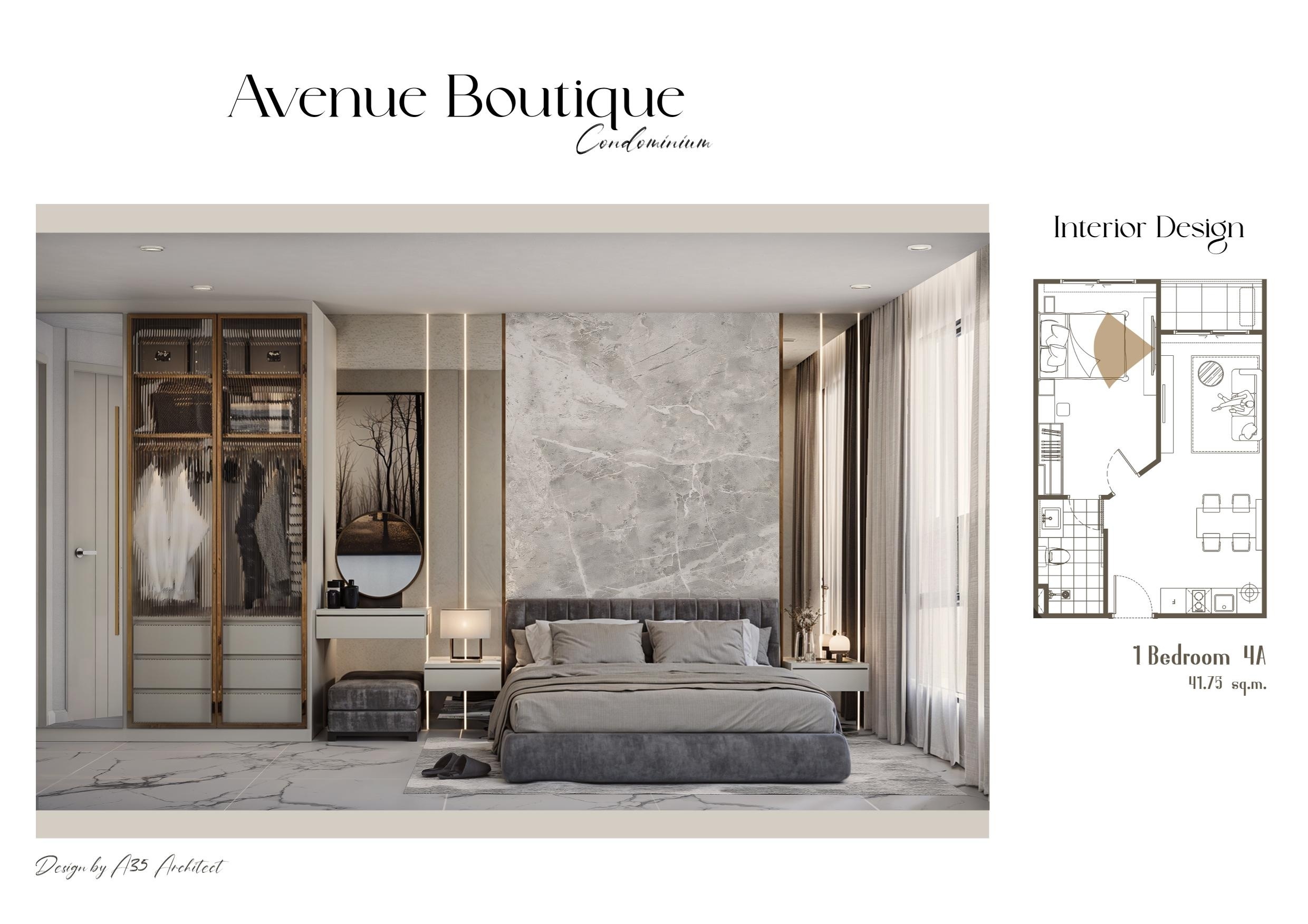 Avenue Boutique Condominium, 1-bedroom