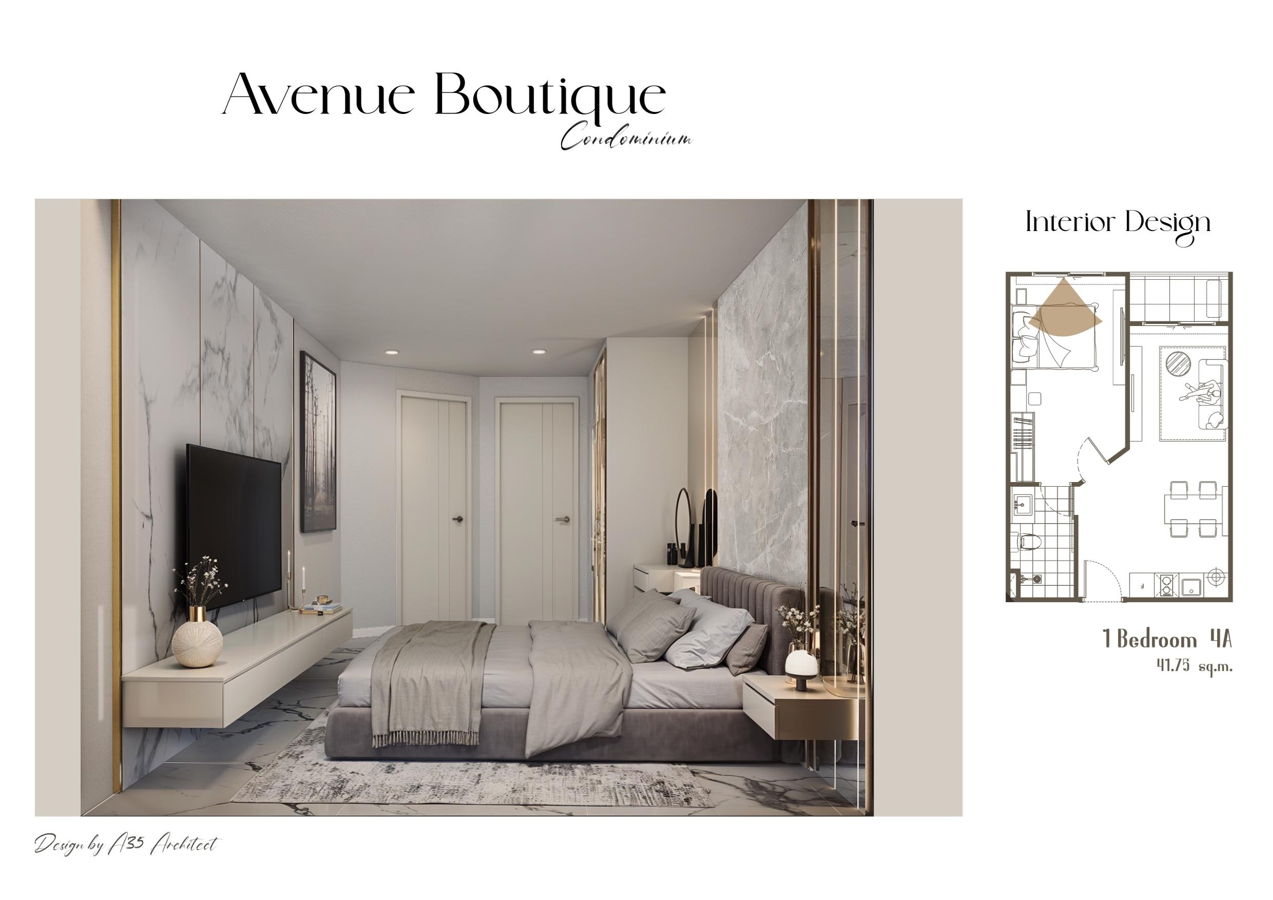 Avenue Boutique Condominium, 1-bedroom
