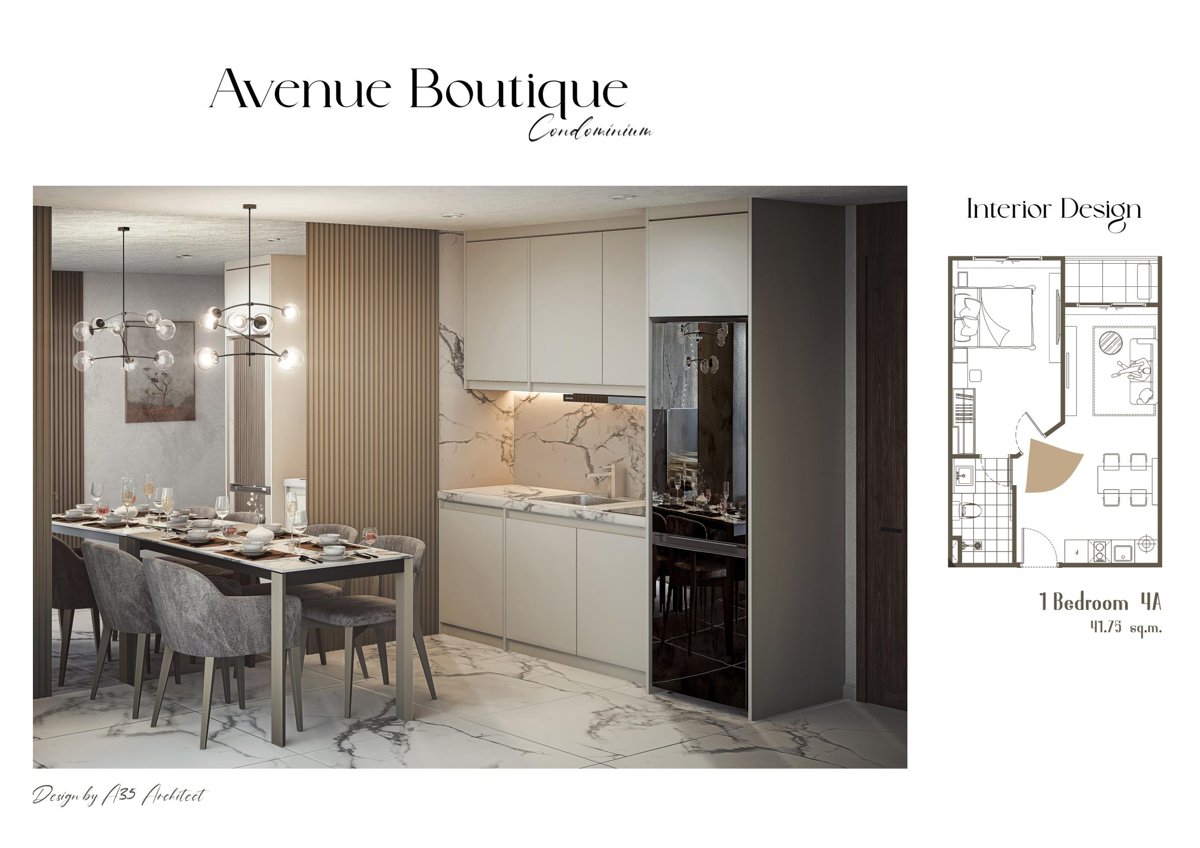 Avenue Boutique Condominium, 1-bedroom