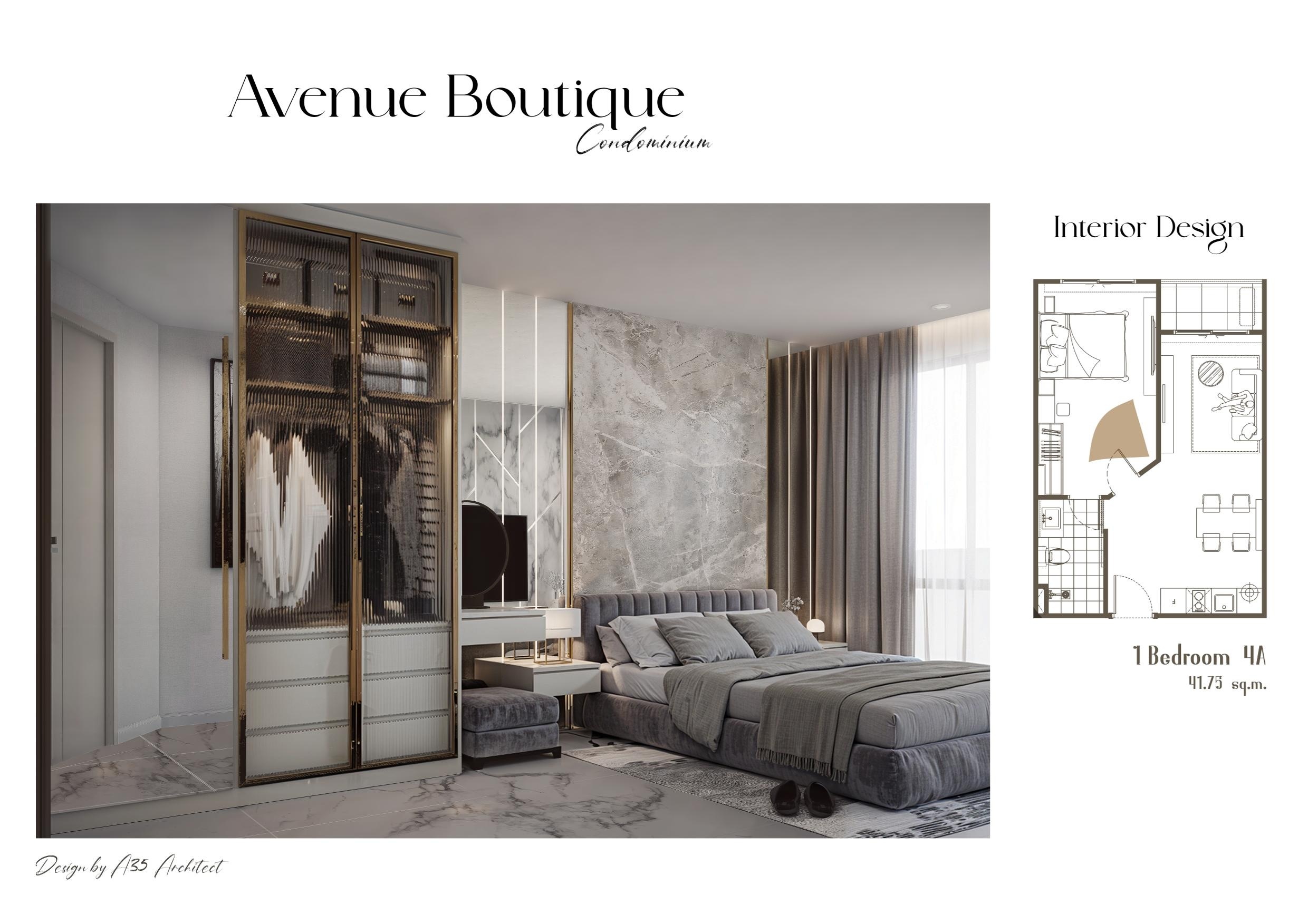 Avenue Boutique Condominium, 1-bedroom