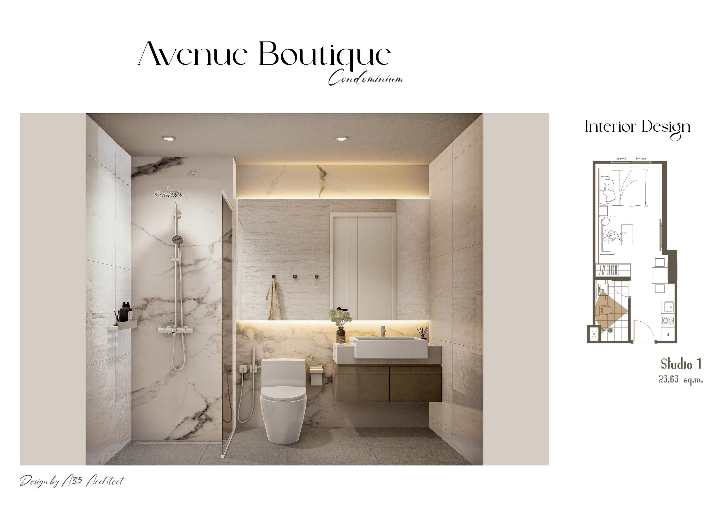 Avenue Boutique Condominium, Studio