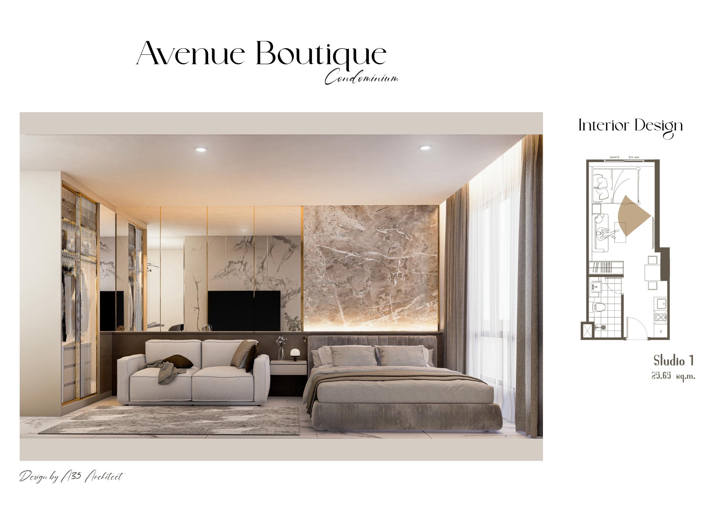 Avenue Boutique Condominium, Estudio