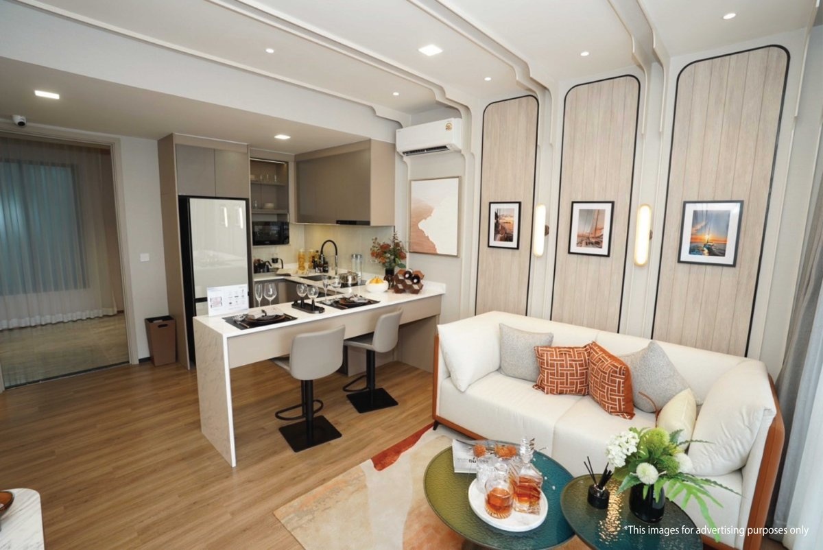 Aquarous Jomtien Pattaya, Deluxe mit 1 Schlafzimmer